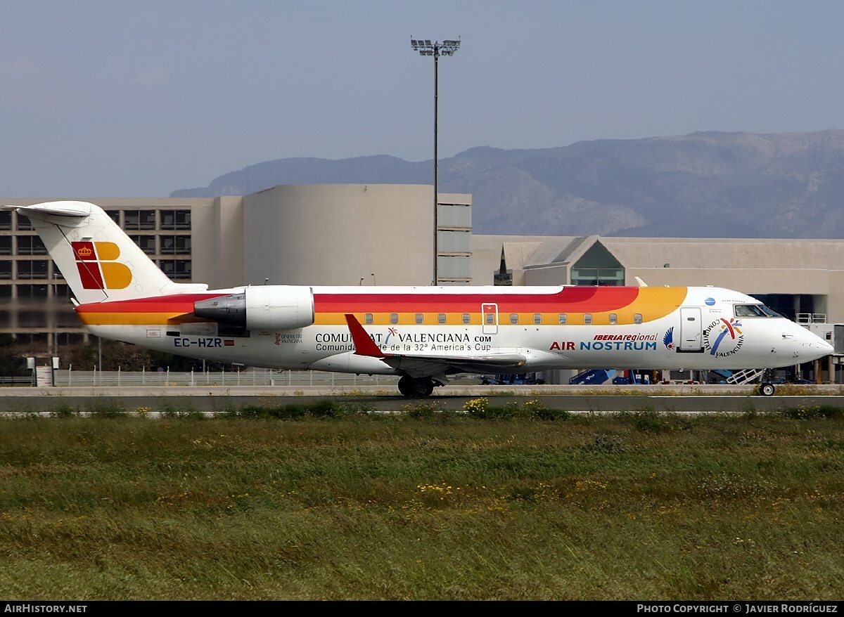 Aircraft Photo of EC-HZR | Bombardier CRJ-200ER (CL-600-2B19) | Iberia Regional | AirHistory.net #477356