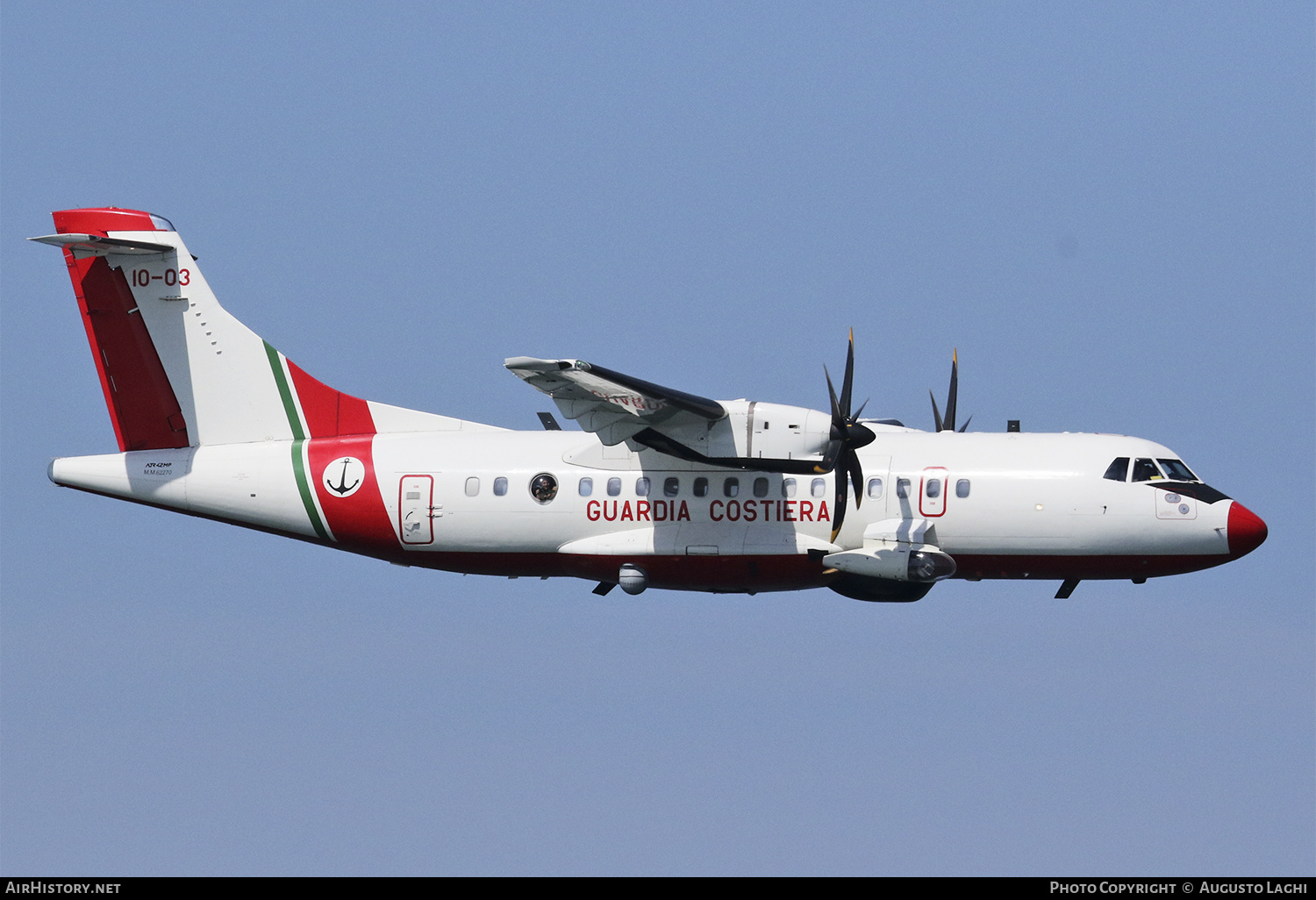 Aircraft Photo of MM62270 | ATR ATR-42-500 | Italy - Guardia Costiera | AirHistory.net #477374