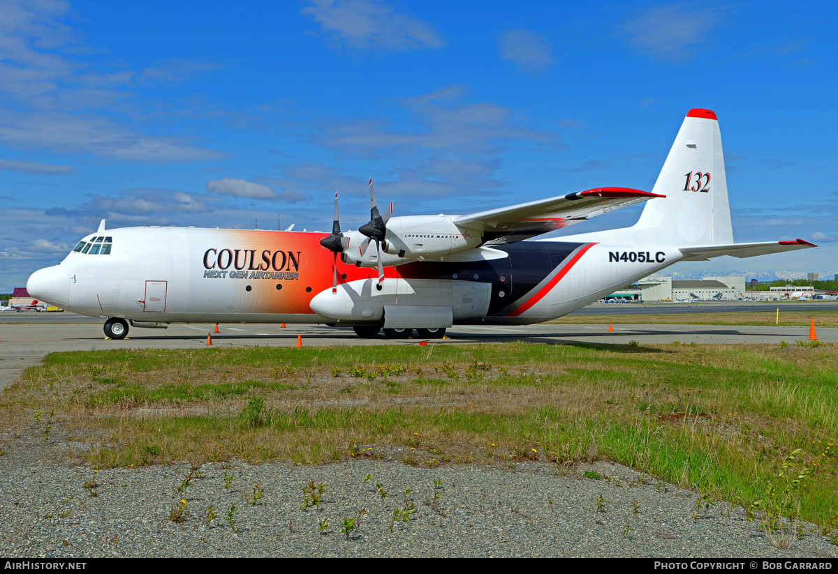 Aircraft Photo of N405LC | Lockheed L-100-30 Hercules (382G) | Coulson Flying Tankers | AirHistory.net #477382