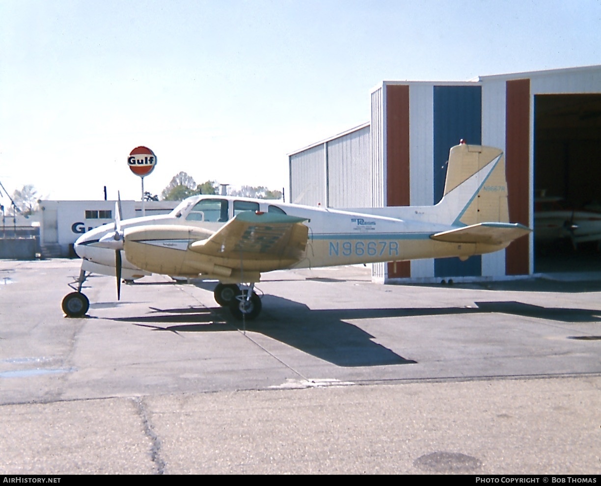 Aircraft Photo of N9667R | Beech D50C Twin Bonanza | St. Regis Paper Company | AirHistory.net #477394