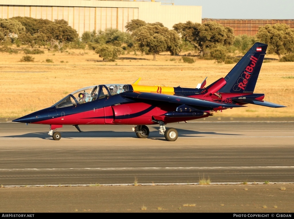 Aircraft Photo of OE-FRB | Dassault-Dornier Alpha Jet A | Red Bull | AirHistory.net #477438