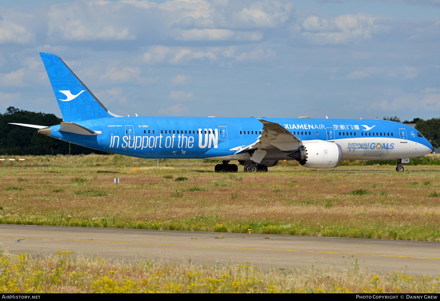 Aircraft Photo of B-1356 | Boeing 787-9 Dreamliner | Xiamen Airlines | AirHistory.net #477461