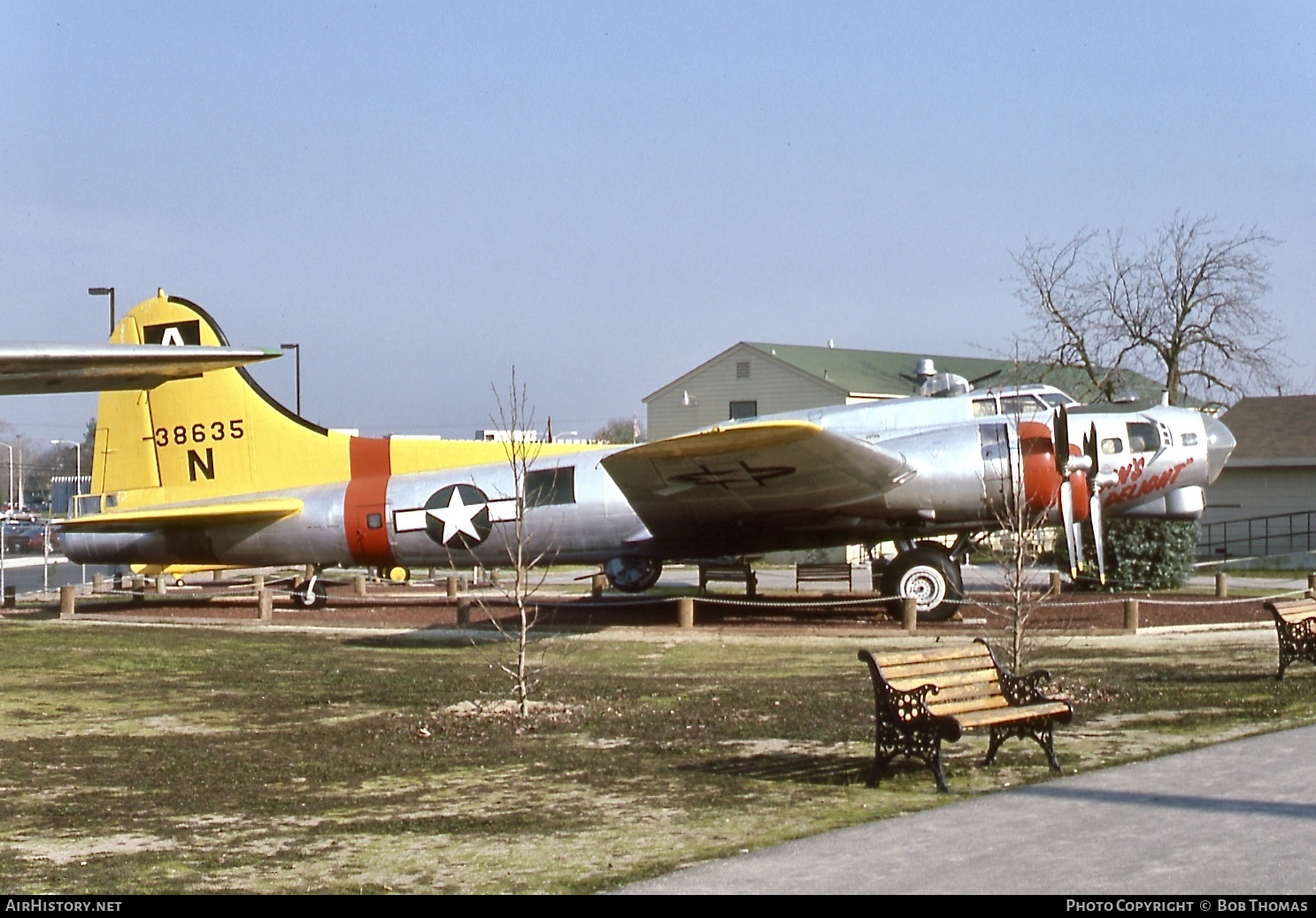 Aircraft Photo of 43-38635 / 38635 | Boeing B-17G Flying Fortress | USA - Air Force | AirHistory.net #477478