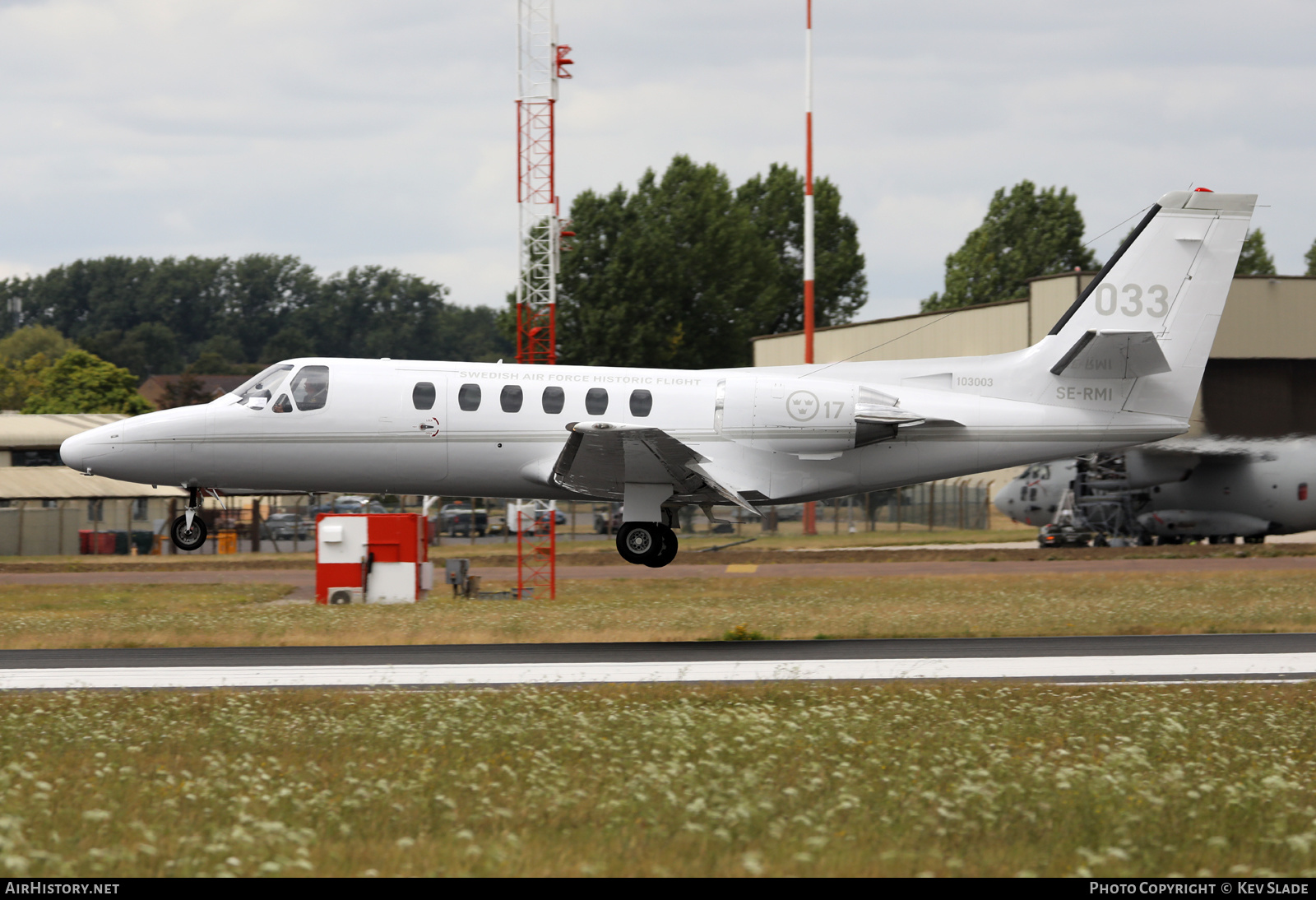 Aircraft Photo of SE-RMI / 103003 | Cessna 550 Citation Bravo | Swedish Air Force Historic Flight | Sweden - Air Force | AirHistory.net #477490