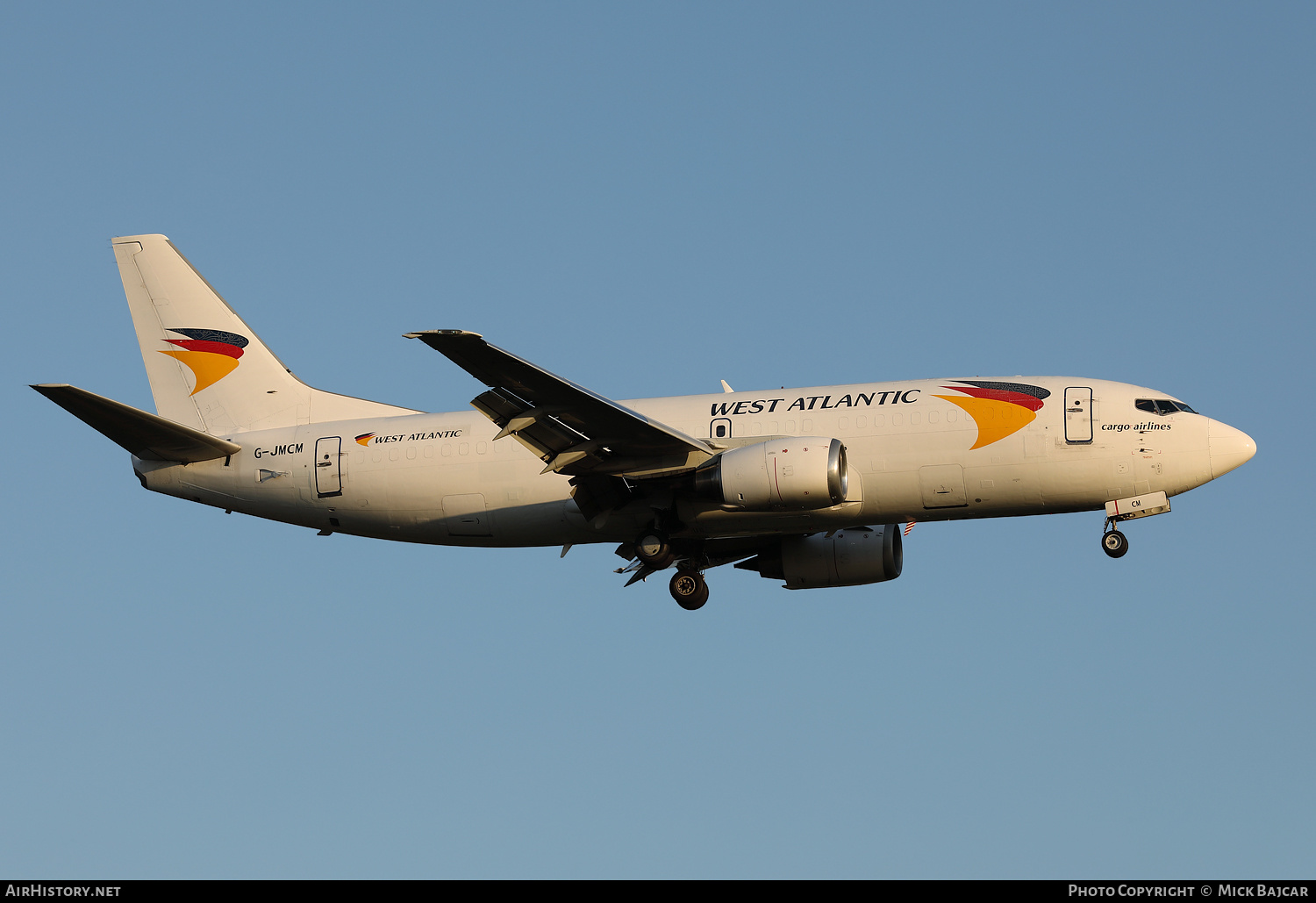 Aircraft Photo of G-JMCM | Boeing 737-3Y0(SF) | West Atlantic Cargo Airlines | AirHistory.net #477494