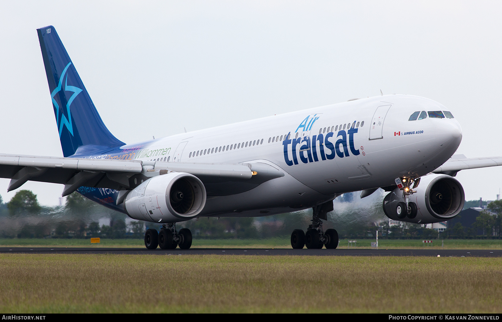 Aircraft Photo of C-GPTS | Airbus A330-243 | Air Transat | AirHistory.net #477504