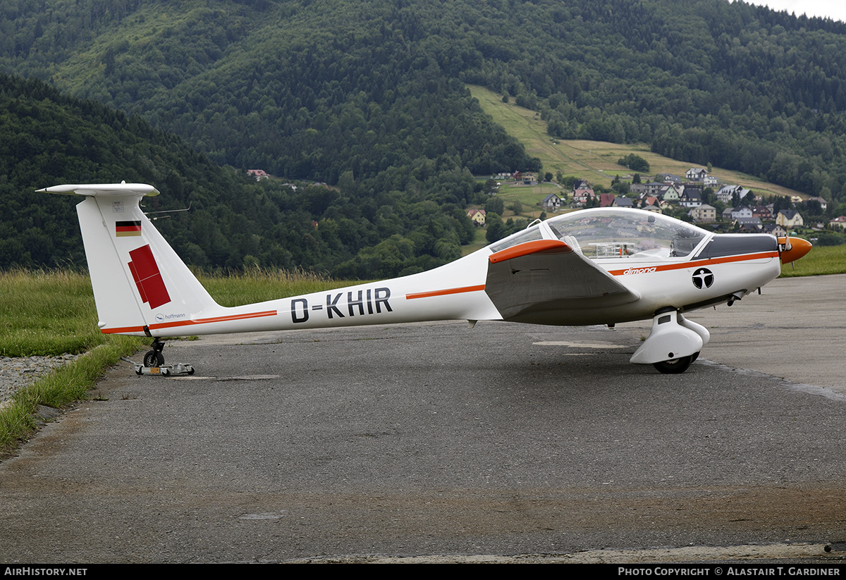 Aircraft Photo of D-KHIR | Hoffmann H-36 Dimona | AirHistory.net #477505
