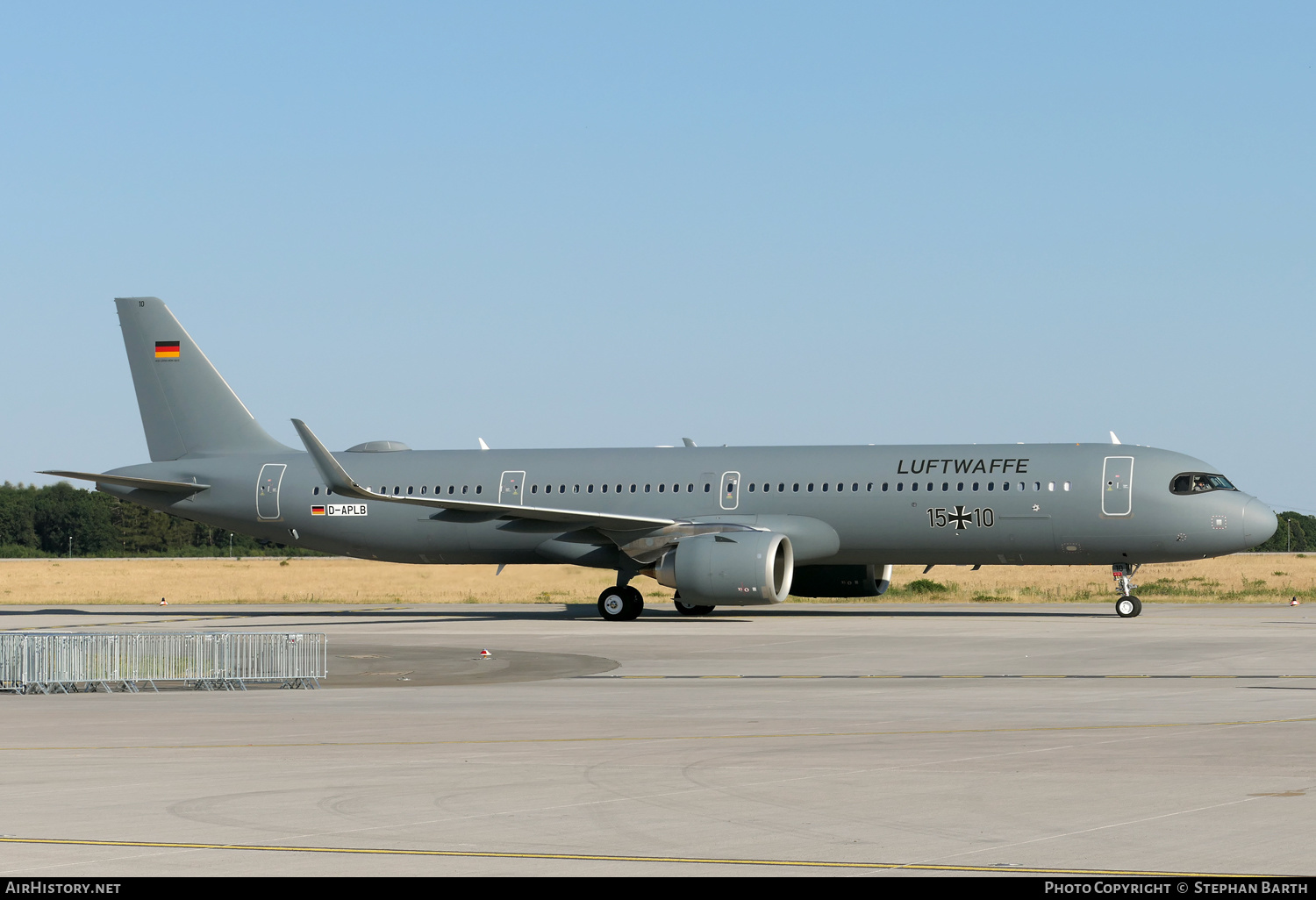 Aircraft Photo of 1510 / D-APLB | Airbus A321-251NX | Germany - Air Force | AirHistory.net #477513
