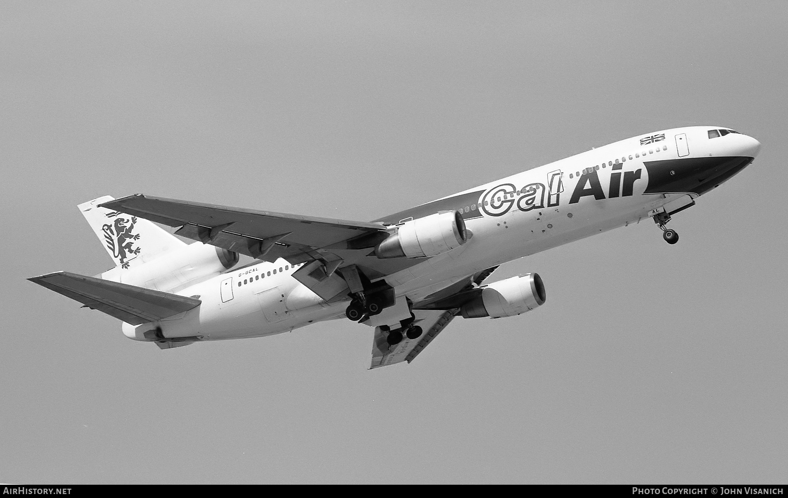 Aircraft Photo of G-GCAL | McDonnell Douglas DC-10-10 | Cal Air International | AirHistory.net #477550