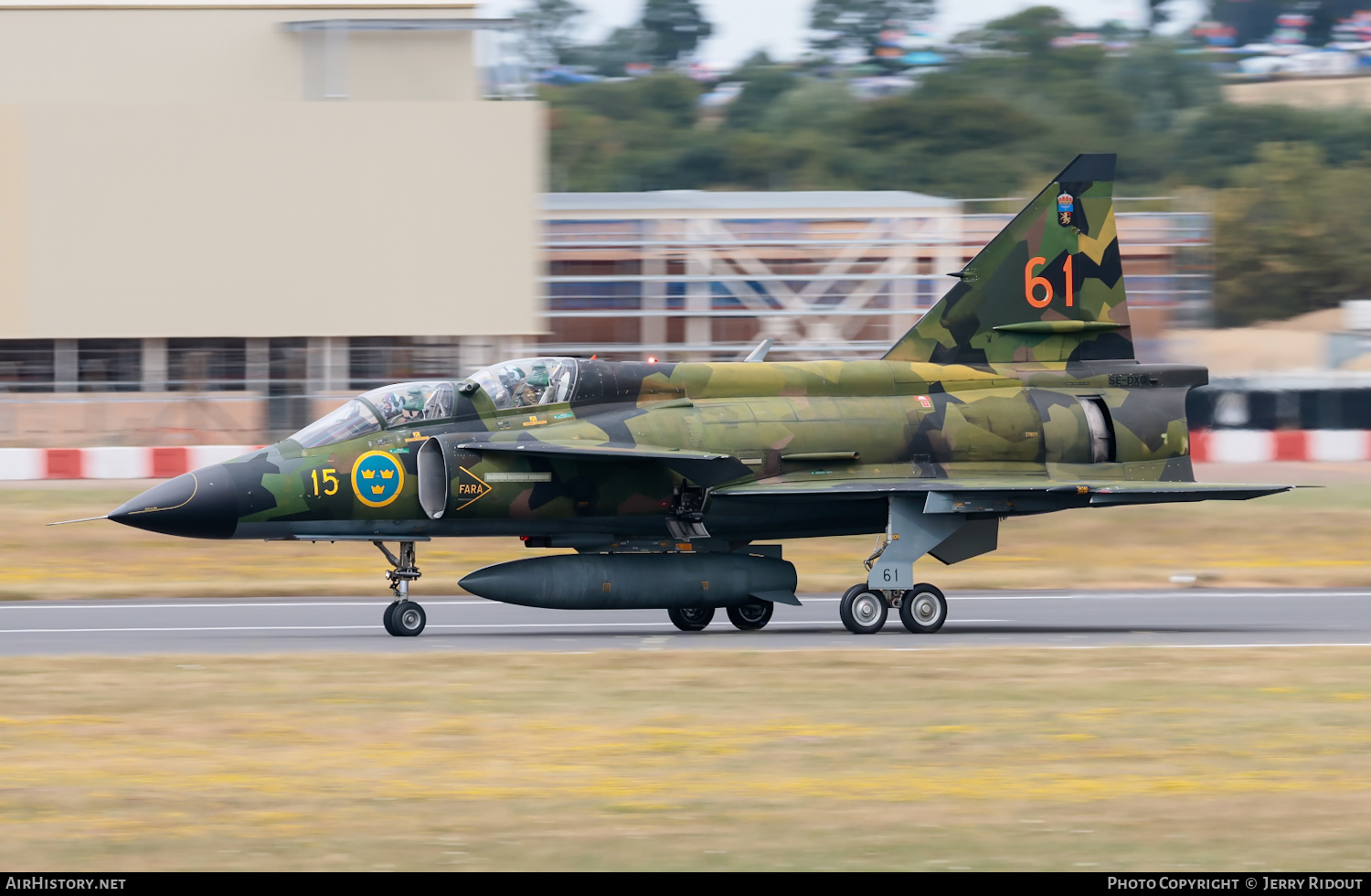 Aircraft Photo of SE-DXO / 37809 | Saab Sk37E Viggen | Sweden - Air Force | AirHistory.net #477558