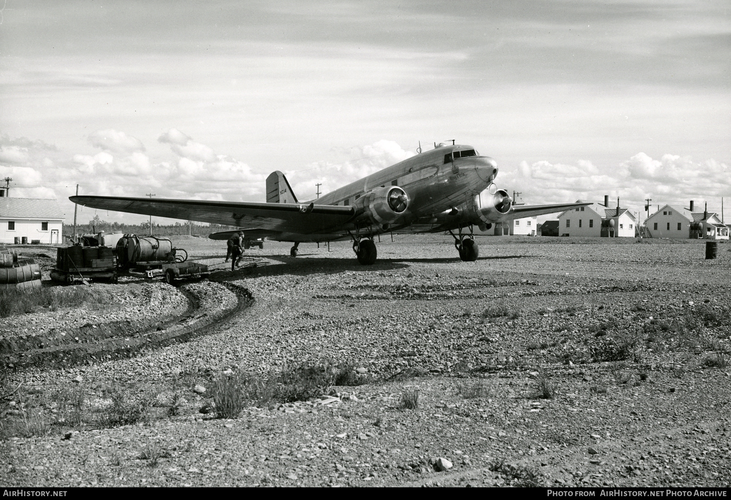 Aircraft Photo of NC14 | Douglas DC-3A-348 | CAA - Civil Aeronautics Authority | AirHistory.net #477566