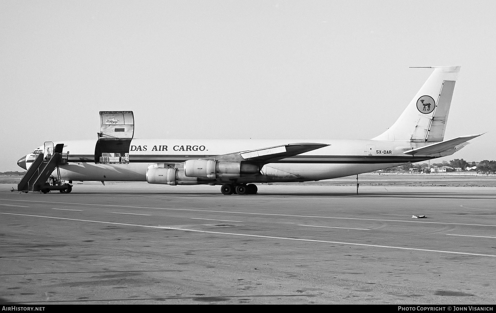 Aircraft Photo of 5X-DAR | Boeing 707-321C | DAS Air Cargo - Dairo Air Services | AirHistory.net #477569