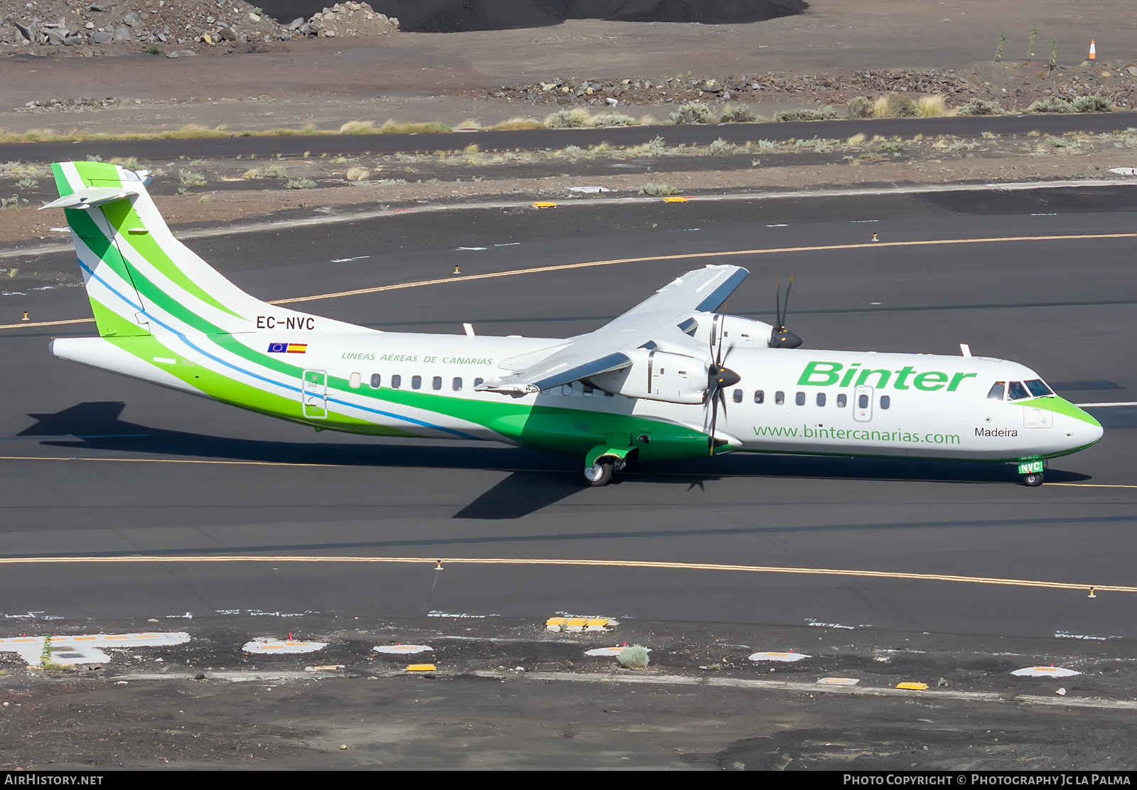 Aircraft Photo of EC-NVC | ATR ATR-72-600 (ATR-72-212A) | Binter Canarias | AirHistory.net #477576