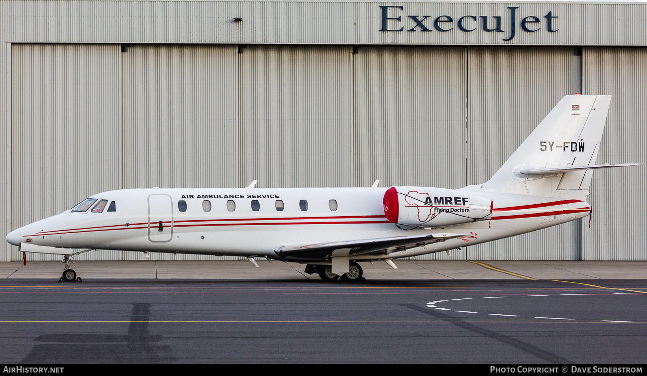 Aircraft Photo of 5Y-FDW | Cessna 680 Citation Sovereign | AMREF Flying Doctors | AirHistory.net #477581