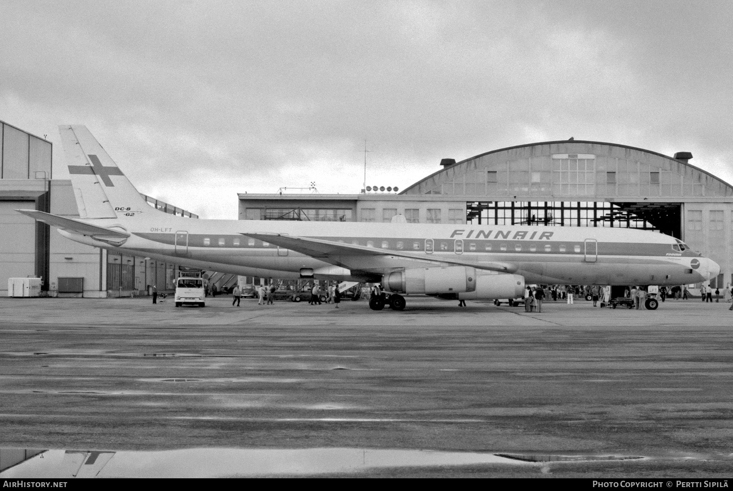 Aircraft Photo of OH-LFT | McDonnell Douglas DC-8-62CF | Finnair | AirHistory.net #477595