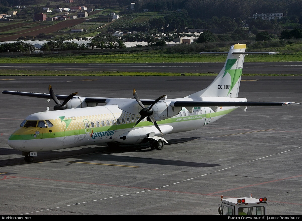 Aircraft Photo of EC-HBU | ATR ATR-72-212 | Binter Canarias | AirHistory.net #477617