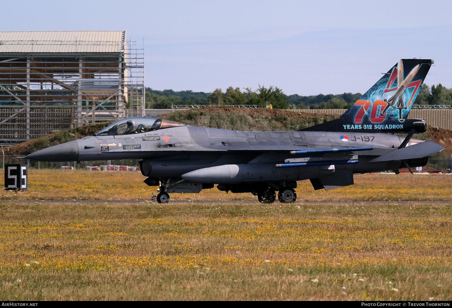 Aircraft Photo of J-197 | General Dynamics F-16AM Fighting Falcon | Netherlands - Air Force | AirHistory.net #477618