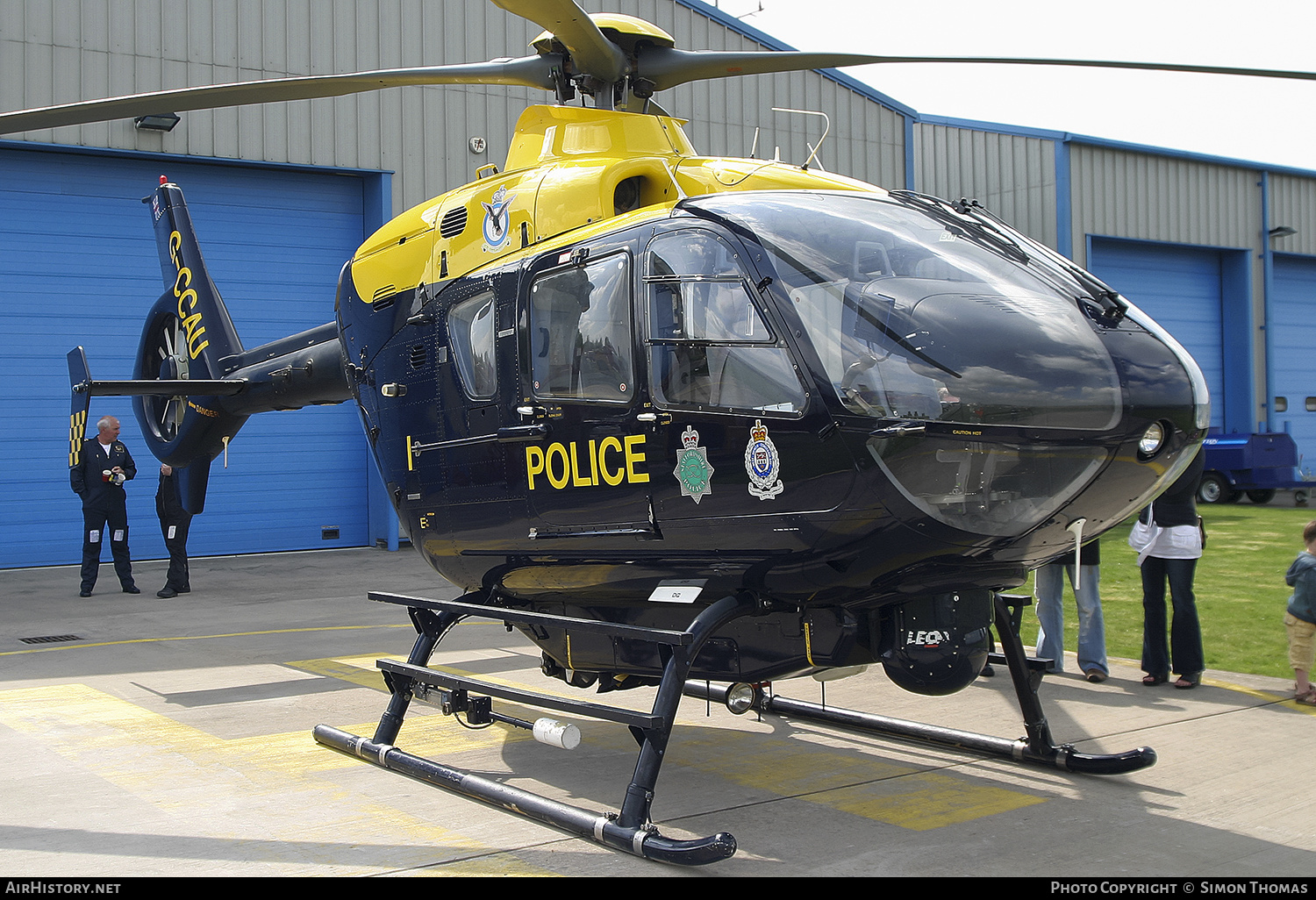 Aircraft Photo of G-CCAU | Eurocopter EC-135T-1 | Police | AirHistory.net #477630