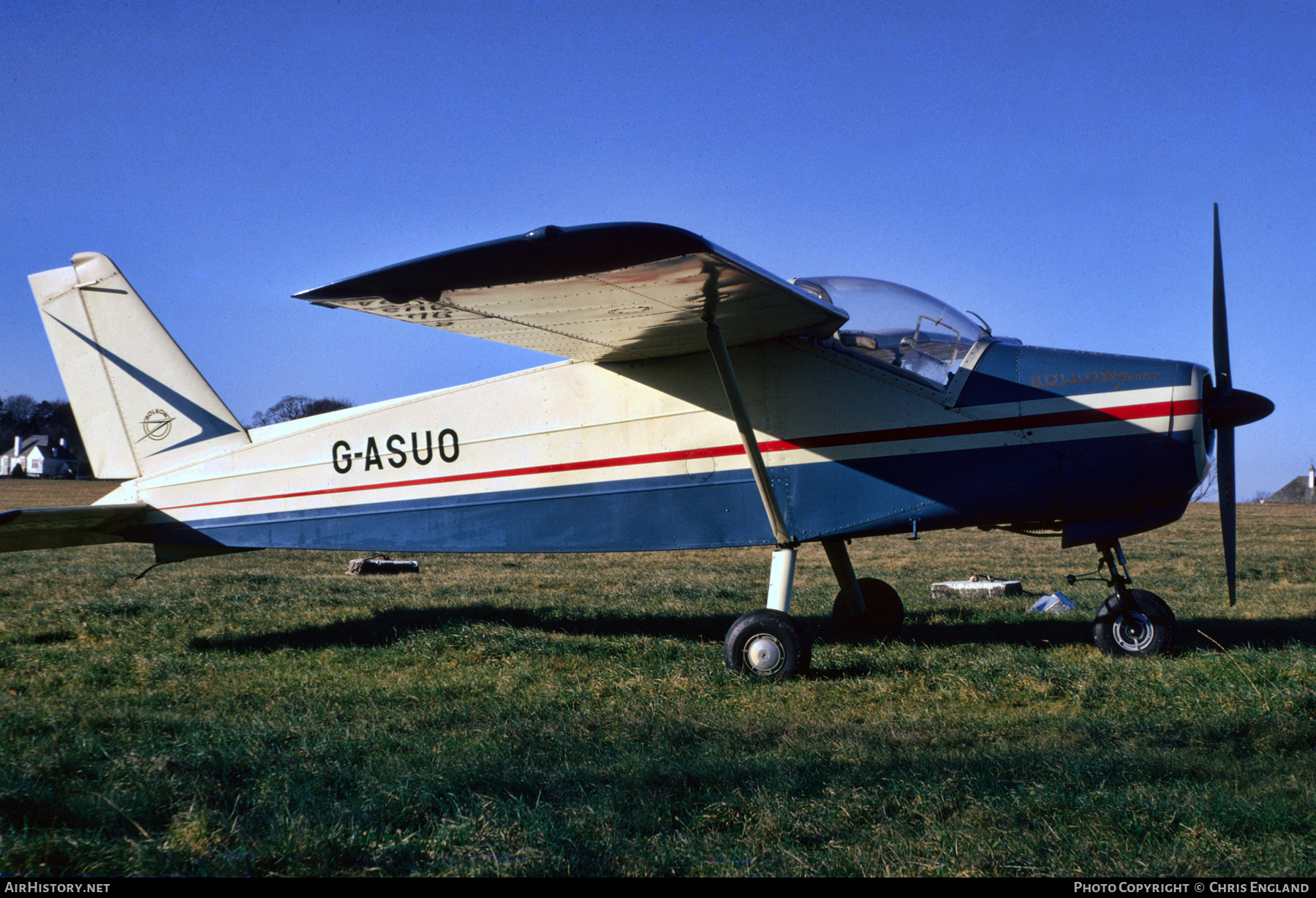 Aircraft Photo of G-ASUO | Bölkow Bo-208A-2 Junior | AirHistory.net #477669