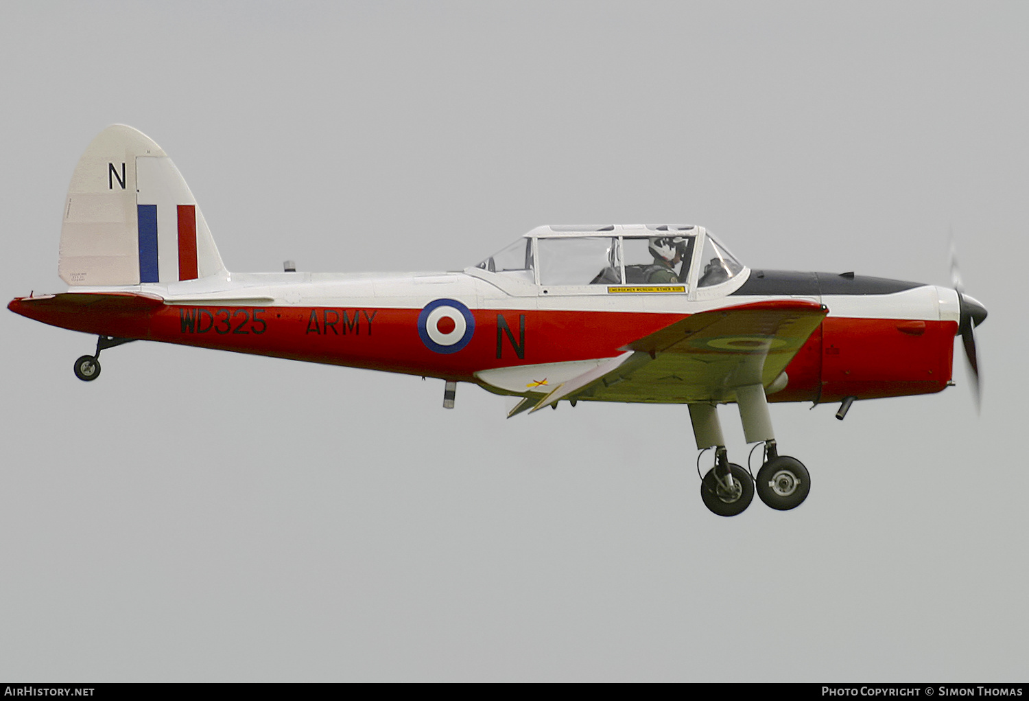 Aircraft Photo of WD325 | De Havilland DHC-1 Chipmunk T10 | UK - Army | AirHistory.net #477672