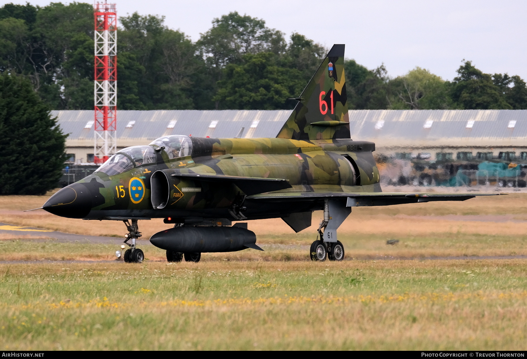 Aircraft Photo of SE-DXO / 37809 | Saab Sk37E Viggen | Sweden - Air Force | AirHistory.net #477691