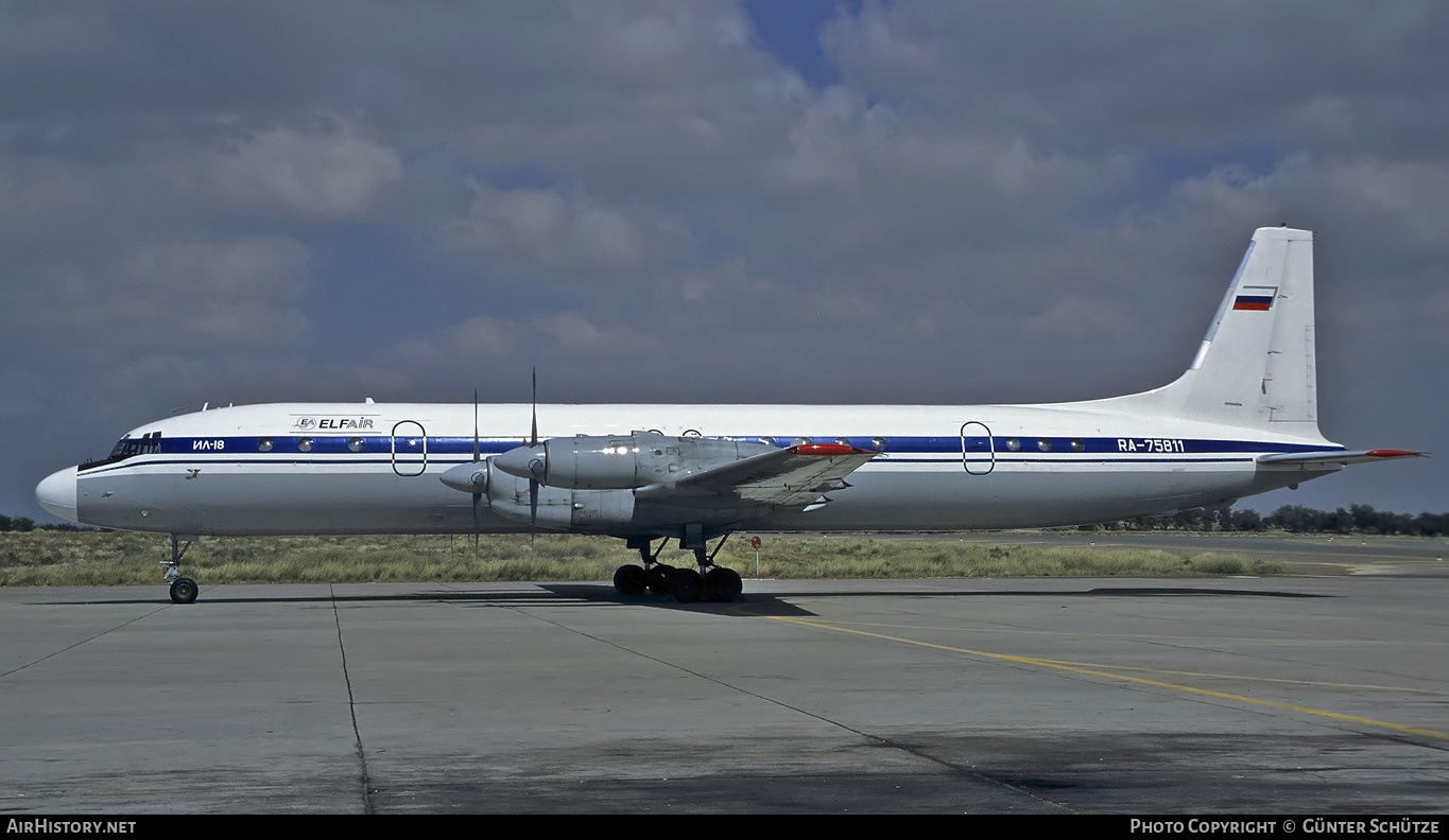 Aircraft Photo of RA-75811 | Ilyushin Il-18V | Elf Air | AirHistory.net #477695