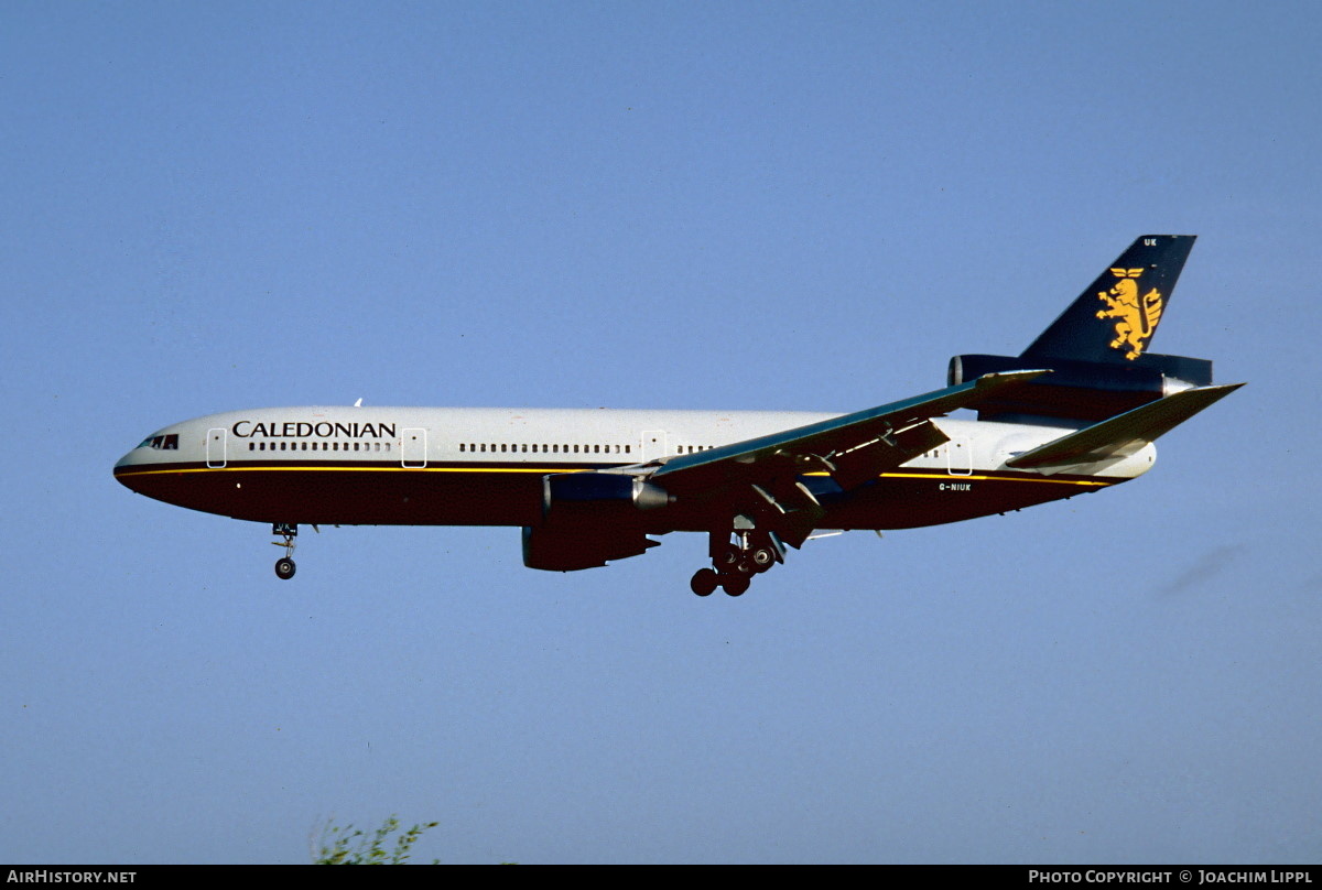 Aircraft Photo of G-NIUK | McDonnell Douglas DC-10-30 | Caledonian Airways | AirHistory.net #477696