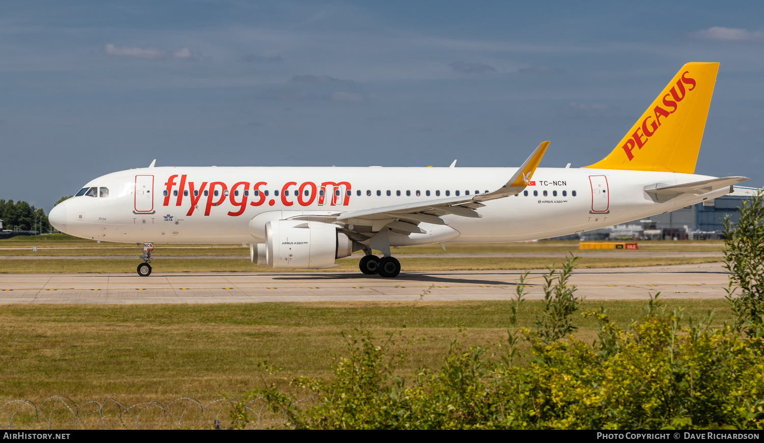 Aircraft Photo of TC-NCN | Airbus A320-251N | Pegasus Airlines | AirHistory.net #477706