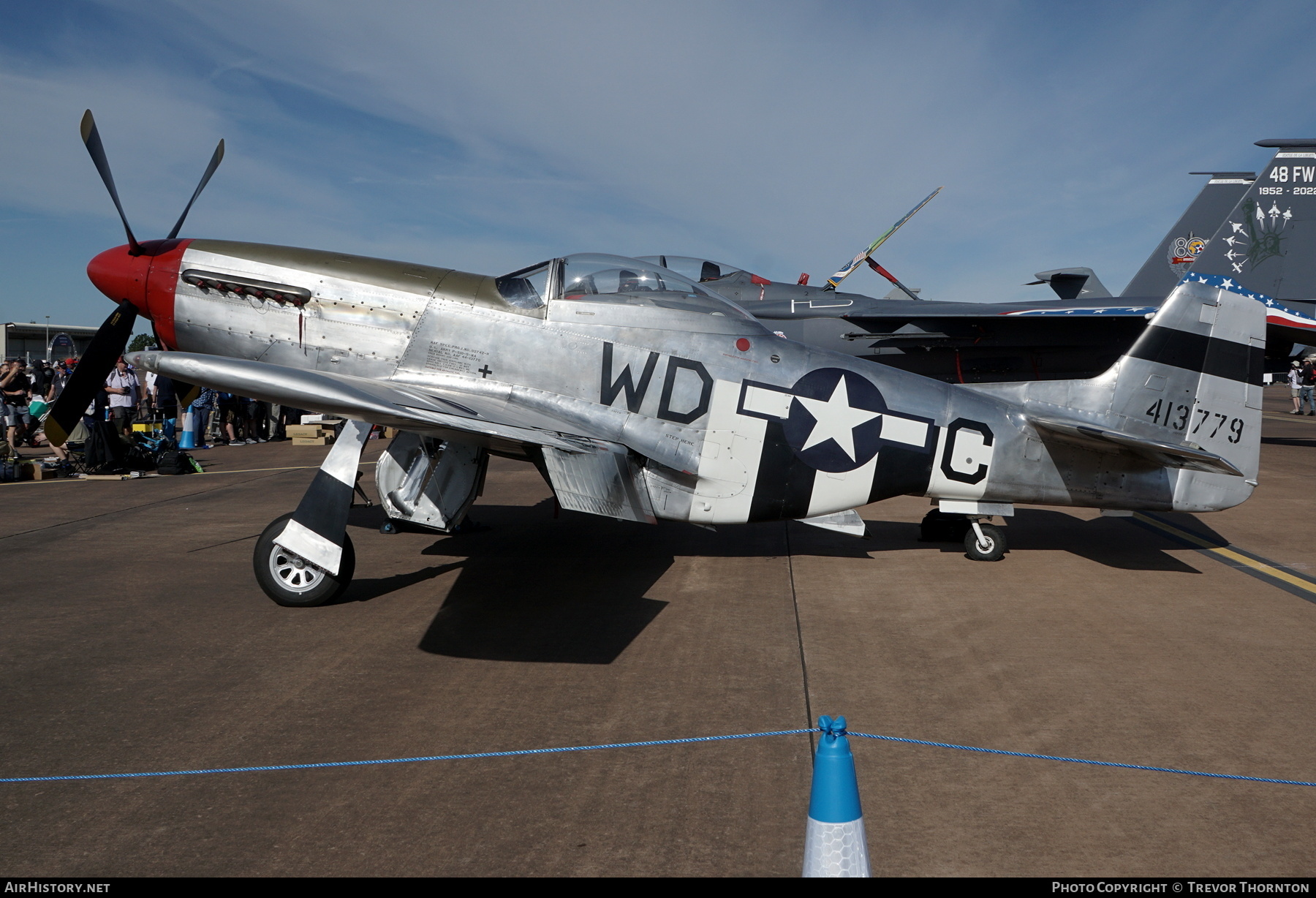 Aircraft Photo of G-SHWN / 413779 | North American P-51D Mustang | USA - Air Force | AirHistory.net #477711
