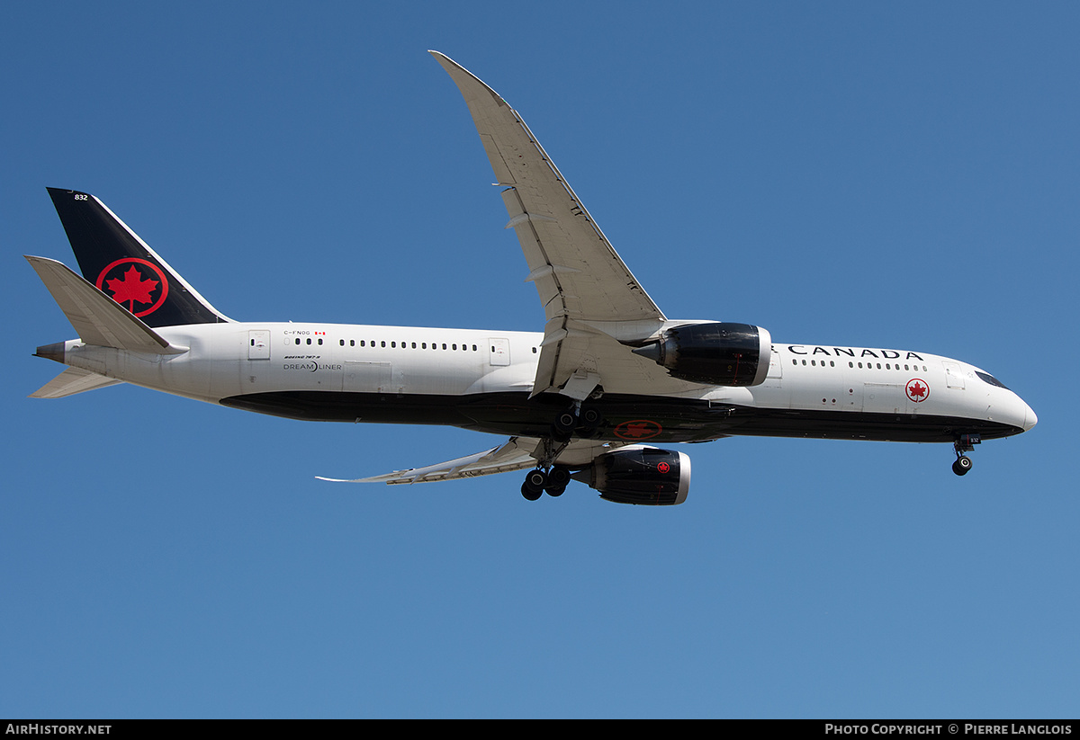 Aircraft Photo of C-FNOG | Boeing 787-9 Dreamliner | Air Canada | AirHistory.net #477712