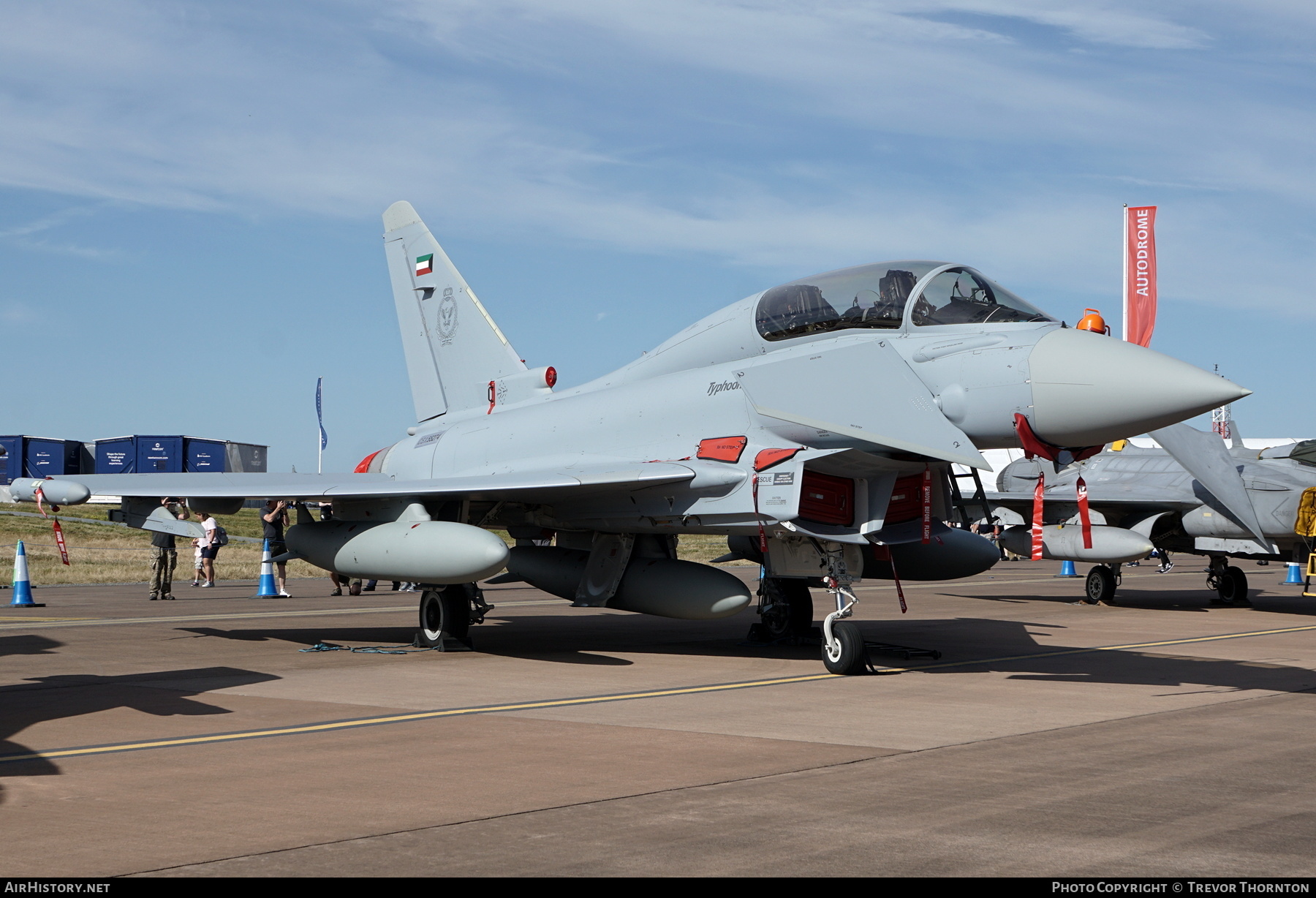 Aircraft Photo of CSX55274 | Eurofighter EF-2000 Typhoon T | Kuwait - Air Force | AirHistory.net #477726