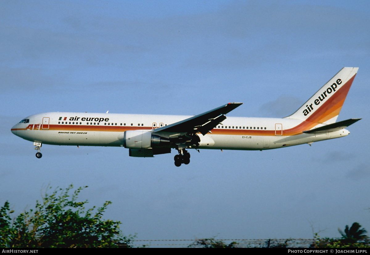 Aircraft Photo of EI-CJB | Boeing 767-35H/ER | Air Europe | AirHistory.net #477746