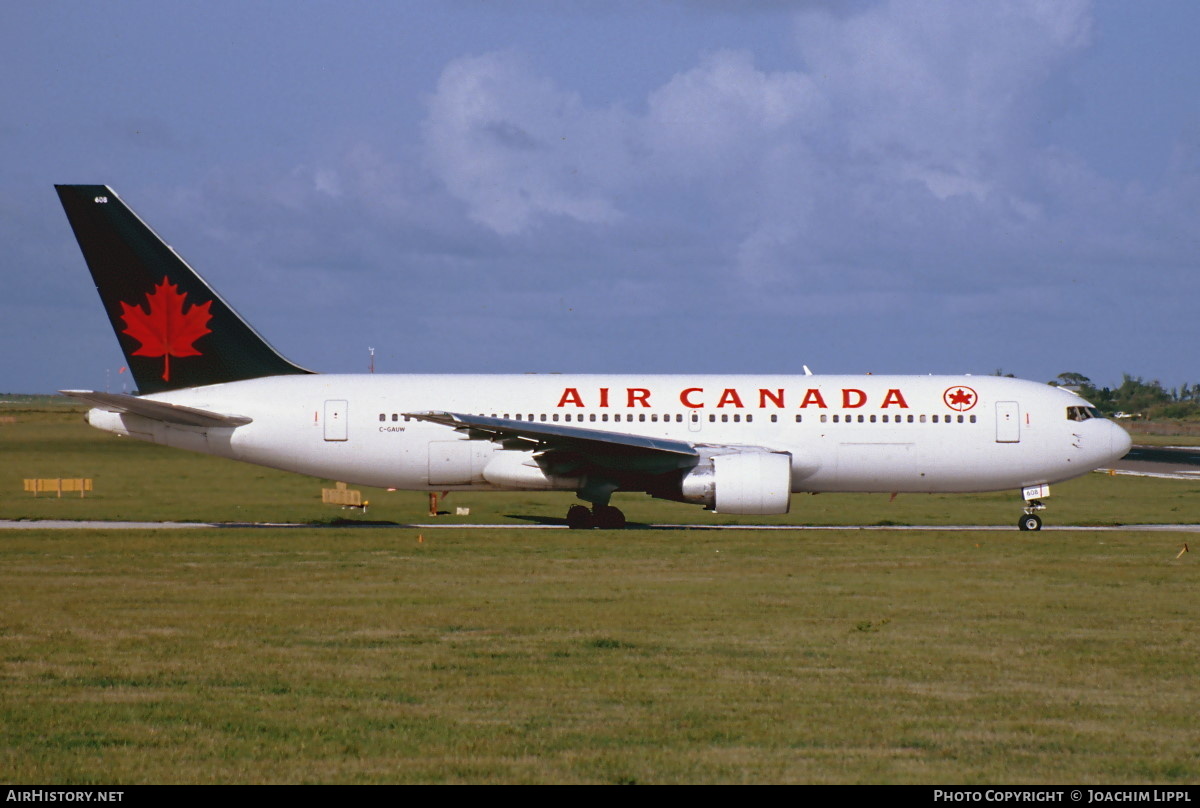 Aircraft Photo of C-GAUW | Boeing 767-233 | Air Canada | AirHistory.net #477749