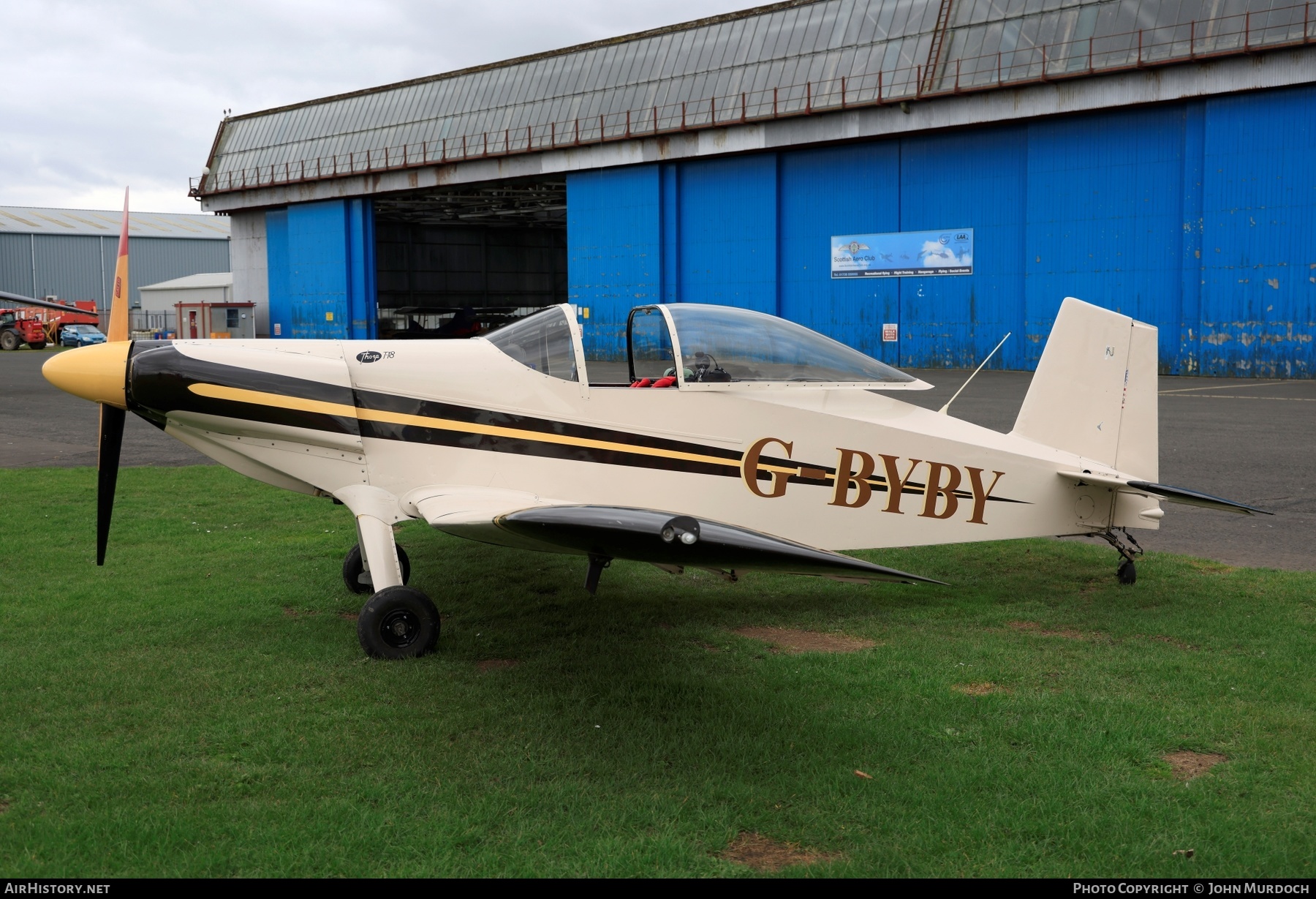 Aircraft Photo of G-BYBY | Knowles KK Thorpe T-18C | AirHistory.net #477760