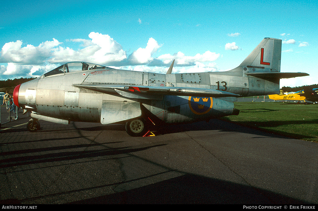 Aircraft Photo of 29171 | Saab J29A Tunnan | Sweden - Air Force | AirHistory.net #477771