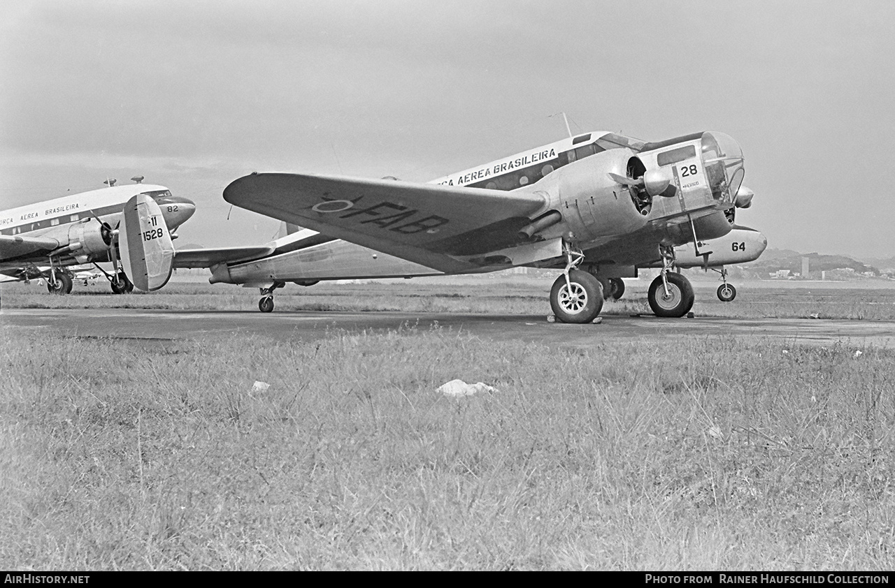 Aircraft Photo of 1528 | Beech AT-11 Kansan | Brazil - Air Force | AirHistory.net #477784