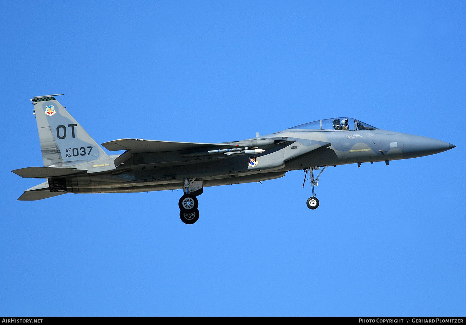 Aircraft Photo of 83-0037 | McDonnell Douglas F-15C Eagle | USA - Air Force | AirHistory.net #477785