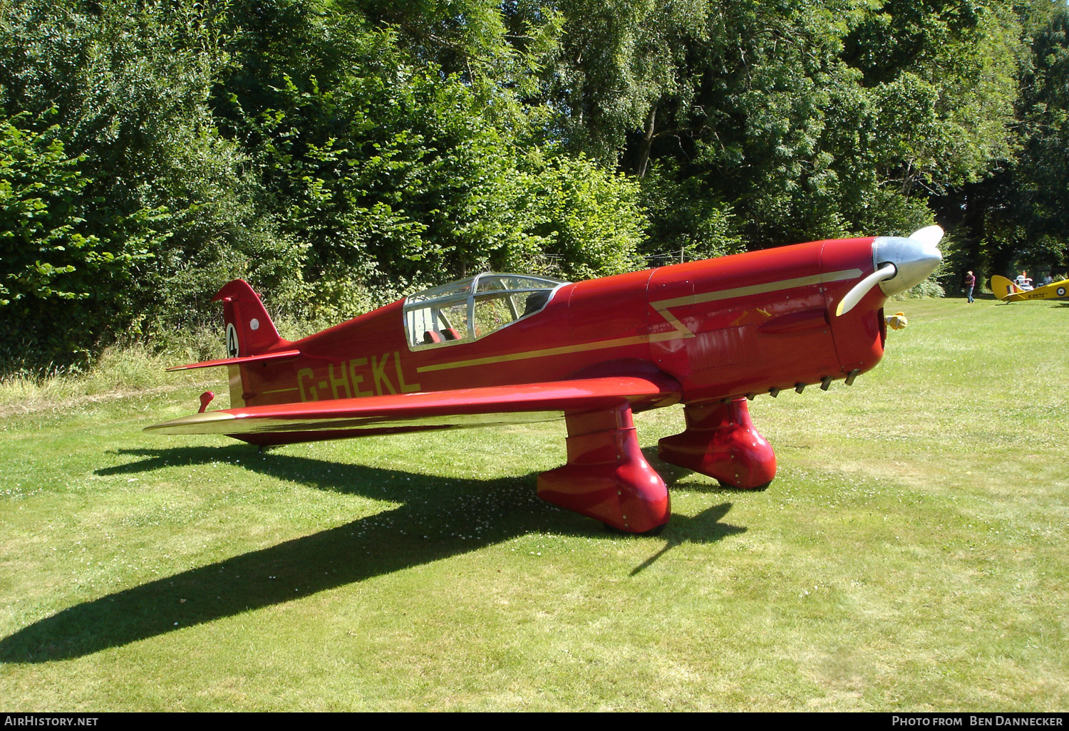 Aircraft Photo of G-HEKL | Percival E.2 Replica Mew Gull | AirHistory.net #477788