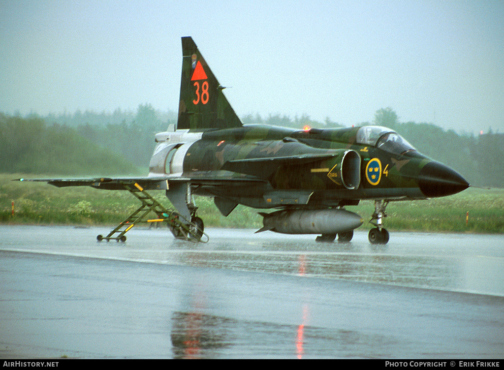 Aircraft Photo of 37378 | Saab JA37 Viggen | Sweden - Air Force | AirHistory.net #477793