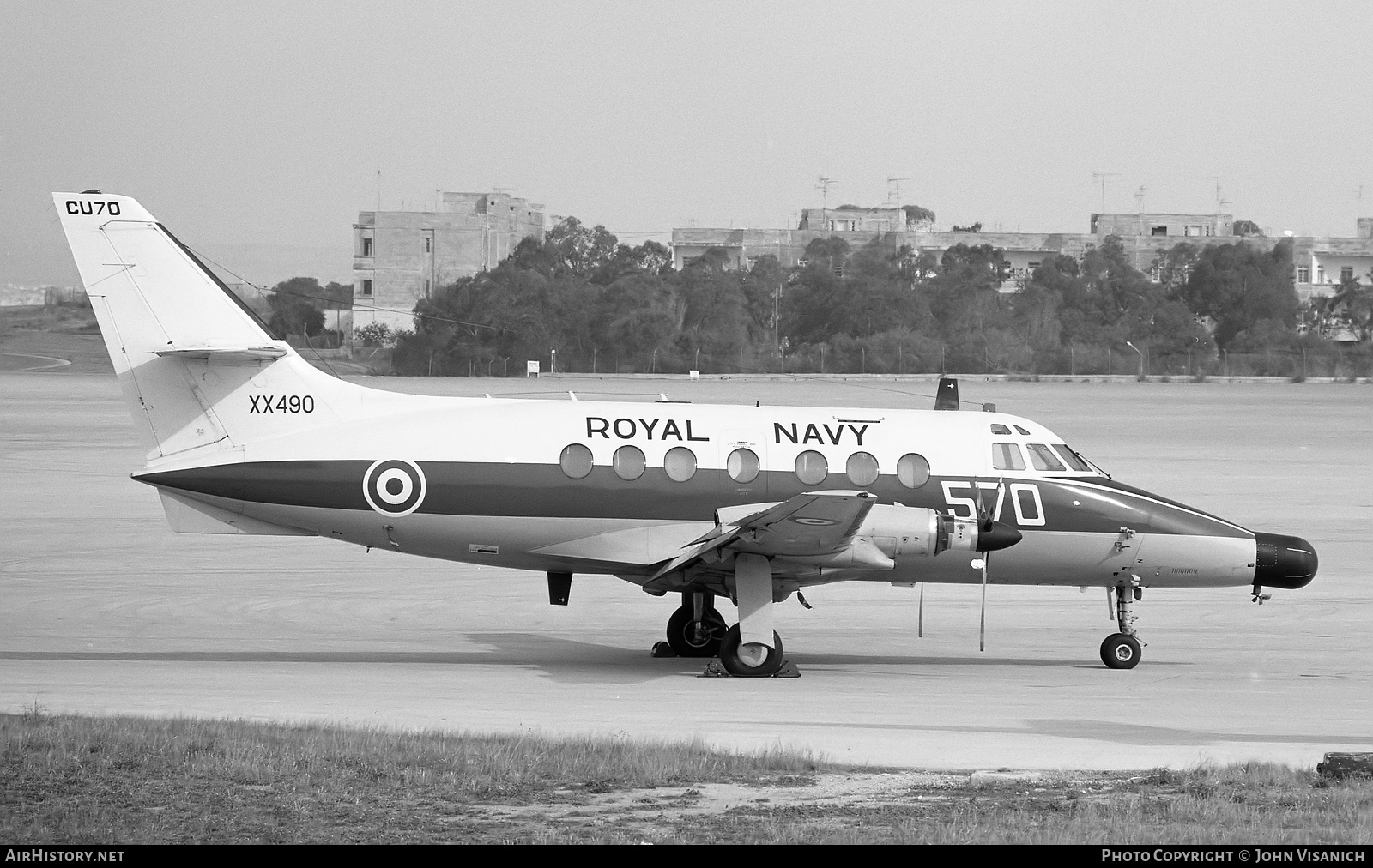 Aircraft Photo of XX490 | Scottish Aviation HP-137 Jetstream T2 | UK - Navy | AirHistory.net #477804