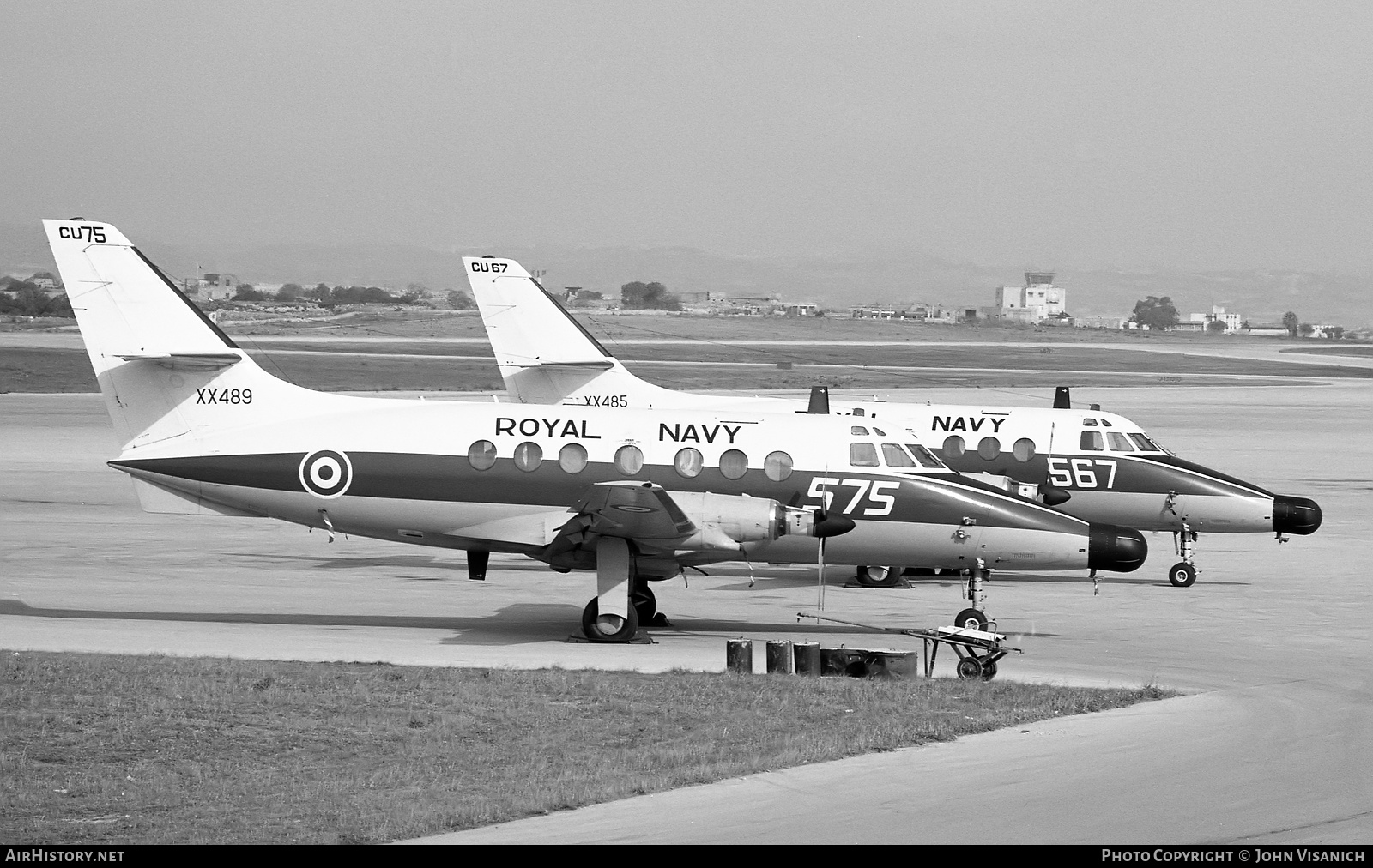 Aircraft Photo of XX489 | Scottish Aviation HP-137 Jetstream T2 | UK - Navy | AirHistory.net #477812