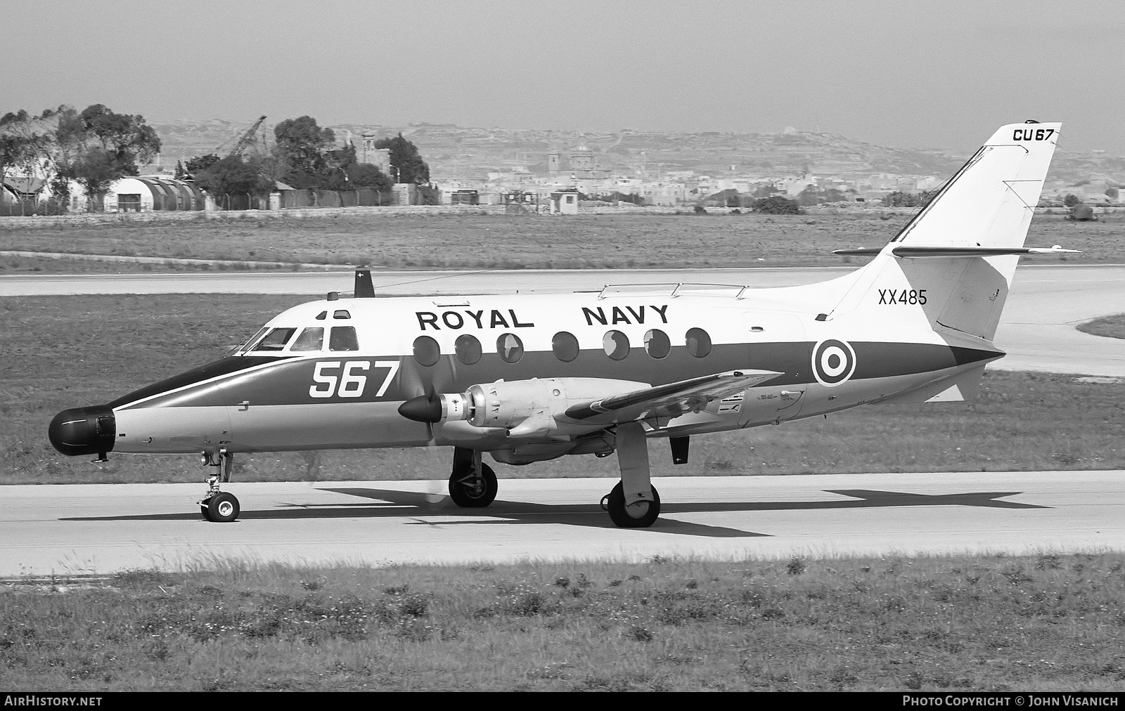 Aircraft Photo of XX485 | Scottish Aviation HP-137 Jetstream T2 | UK - Navy | AirHistory.net #477817