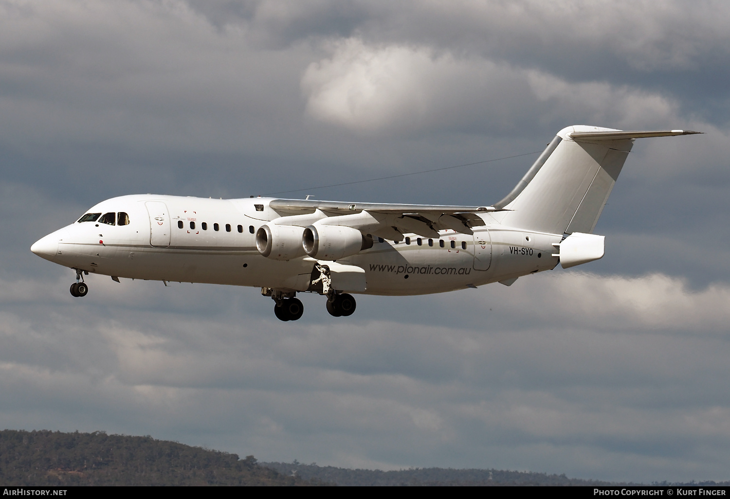 Aircraft Photo of VH-SYO | British Aerospace BAe-146-200A | Pionair | AirHistory.net #477829