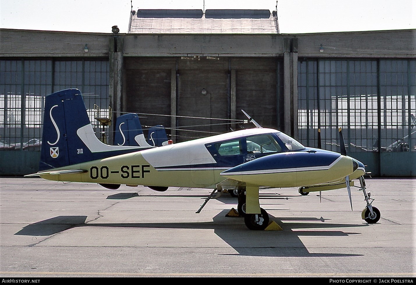 Aircraft Photo of OO-SEF | Cessna 310B | Sabena École d'Aviation Civile | AirHistory.net #477833