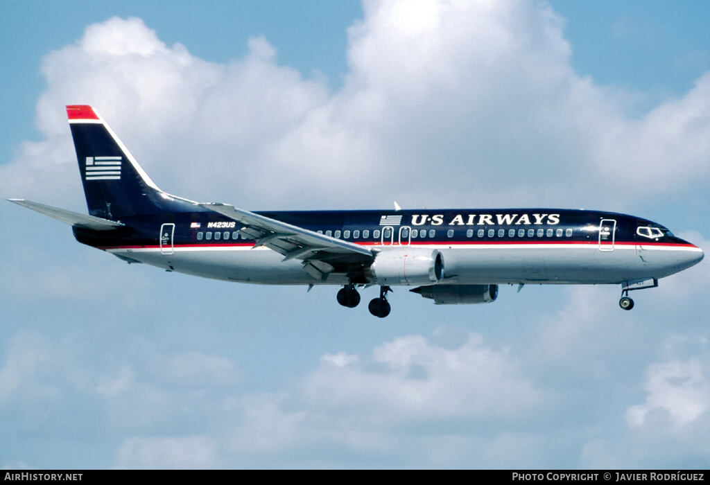 Aircraft Photo of N423US | Boeing 737-401 | US Airways | AirHistory.net #477851