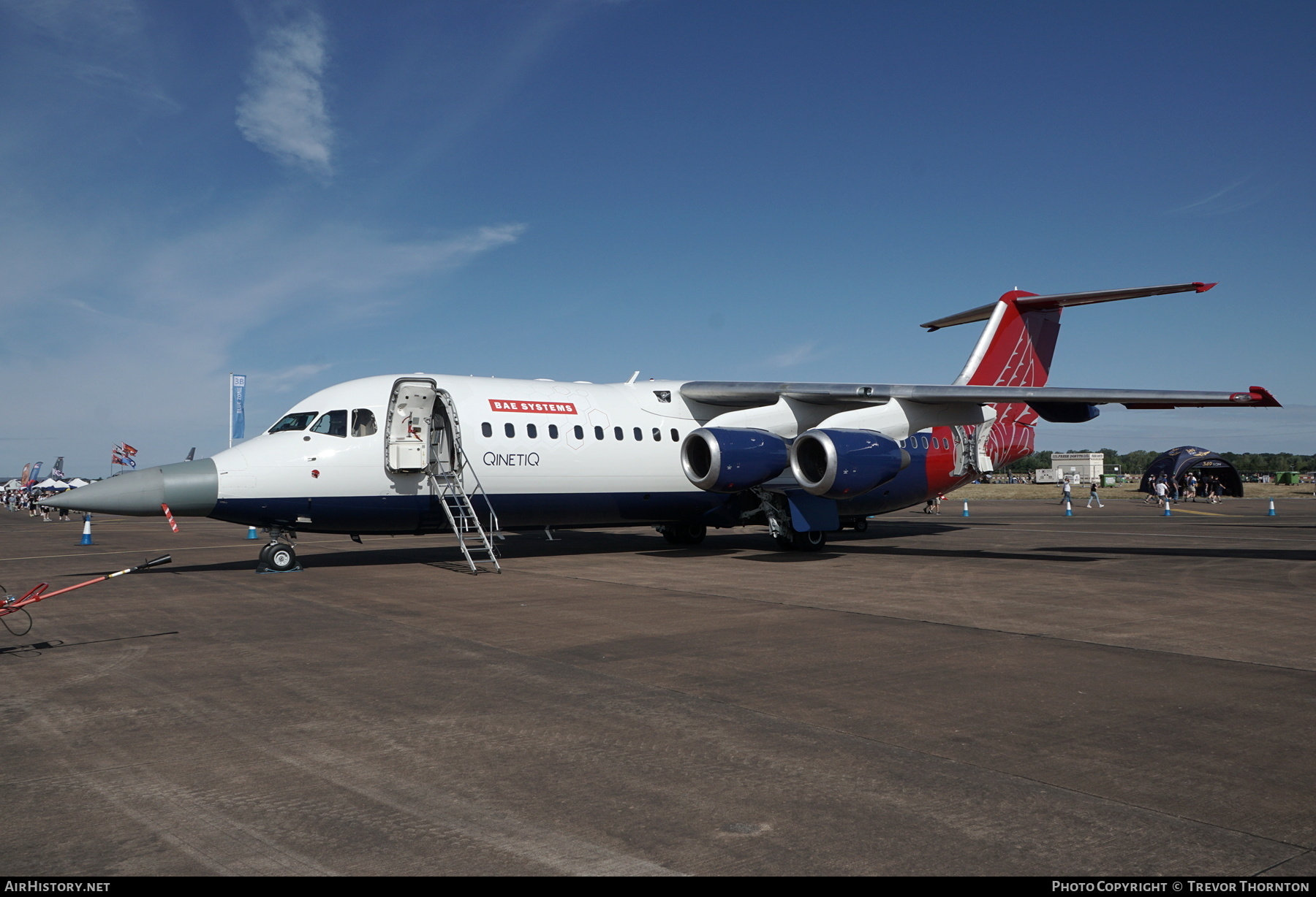 Aircraft Photo of G-ETPL | BAE Systems Avro 146-RJ100 | QinetiQ | AirHistory.net #477857