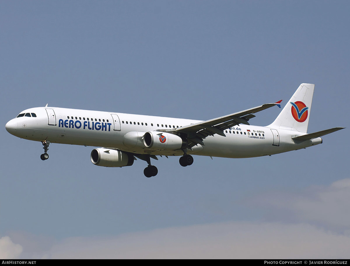 Aircraft Photo of D-ARFB | Airbus A321-231 | Aero Flight | AirHistory.net #477858