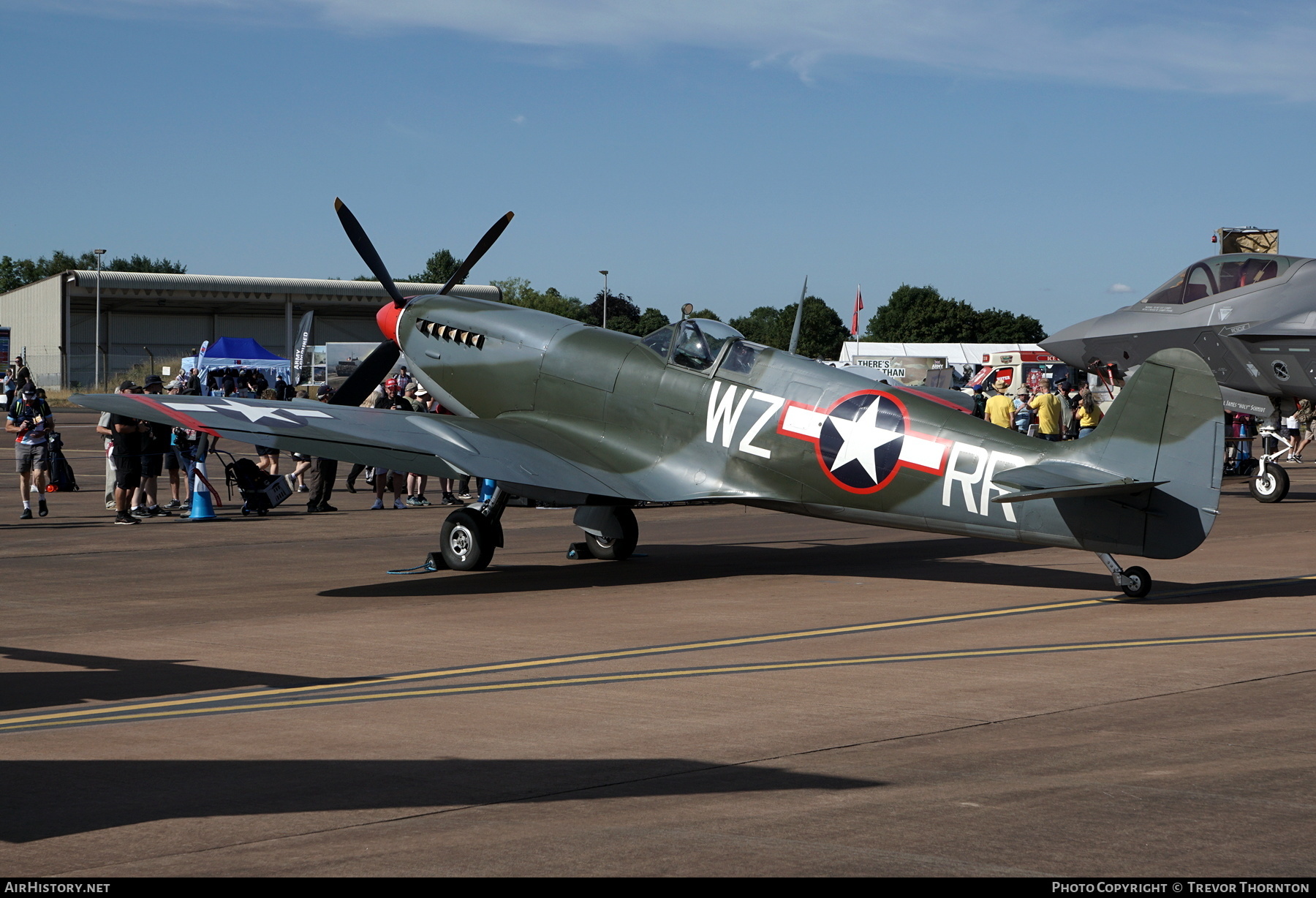 Aircraft Photo of G-PBIX | Supermarine 361 Spitfire LF16E | USA - Air Force | AirHistory.net #477862