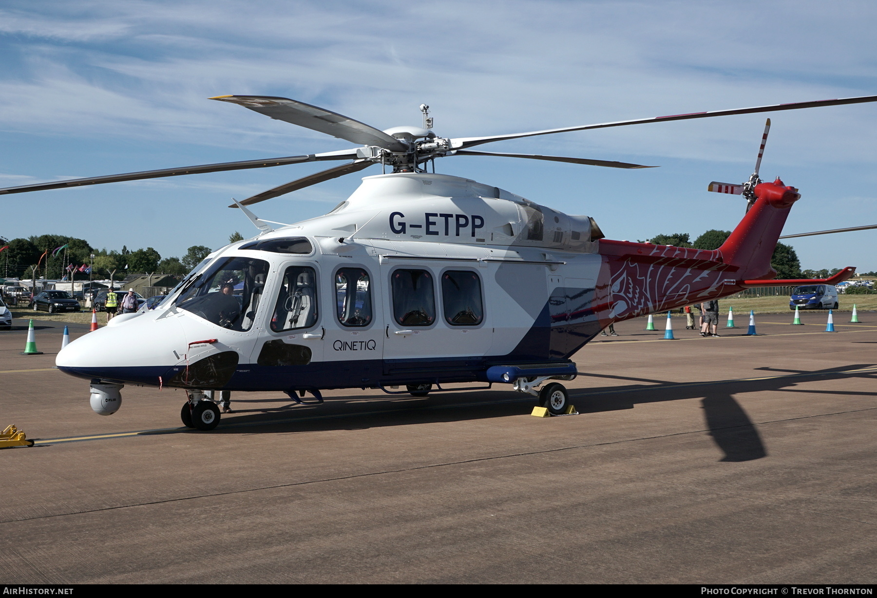 Aircraft Photo of G-ETPP | Leonardo AW-139 | QinetiQ | AirHistory.net #477868