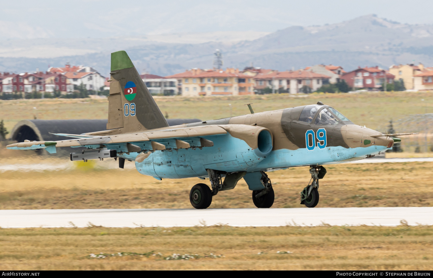 Aircraft Photo of 09 blue | Sukhoi Su-25 | Azerbaijan - Air Force | AirHistory.net #477870